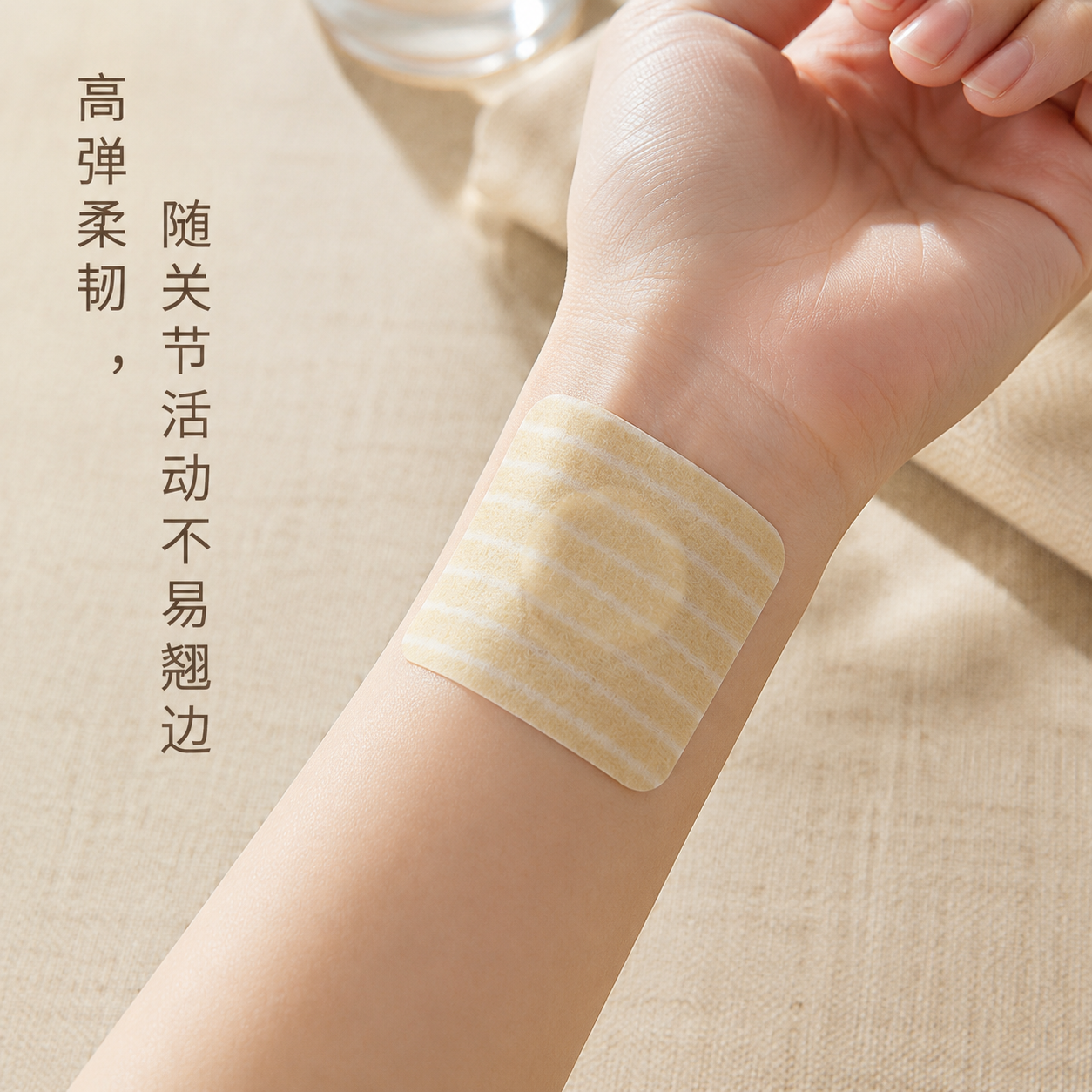 步骤三：贴敷合拢